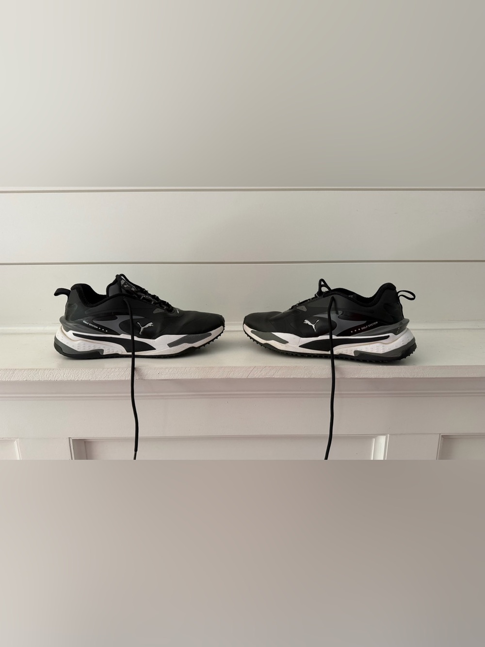 Puma Women’s Black and White Golf Shoes